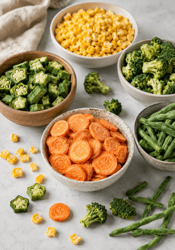 Frozen Dried Vegetables