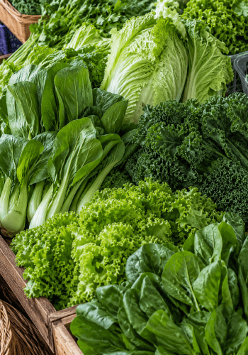 Leafy vegetables