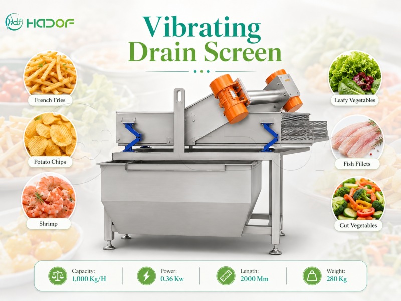 Vibrating Drain Screen
